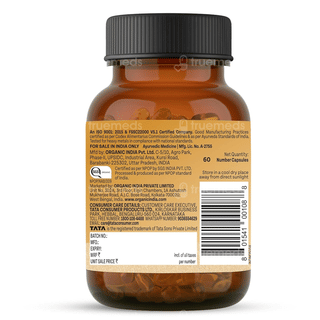 Organic India Ashwagandha Advance Veg Capsule 60